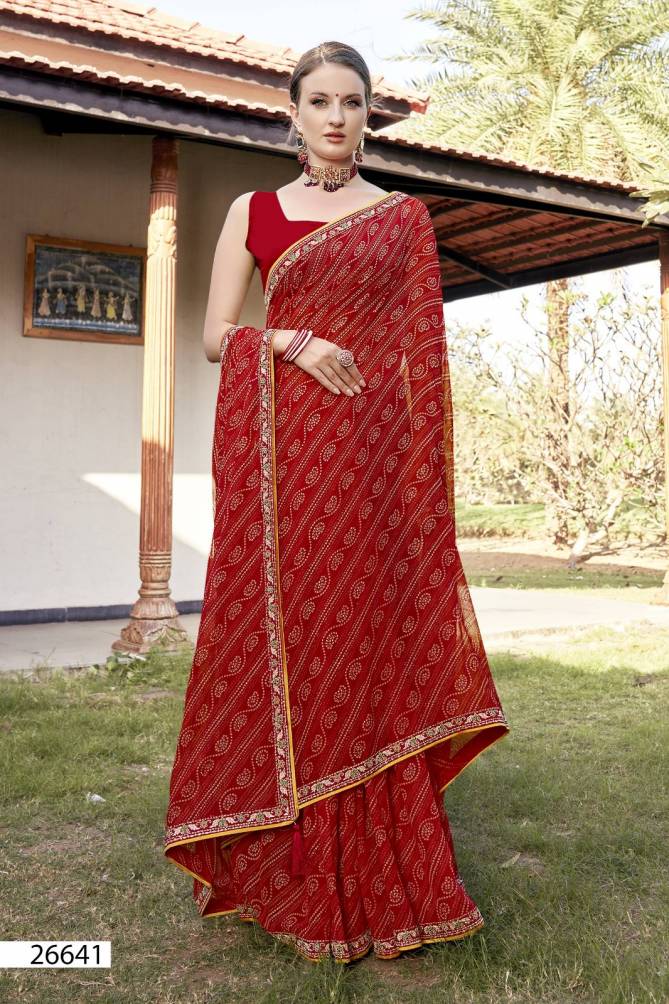 Snehil By Vallabhi Printed Georgette Sarees Wholesale Suppliers In India